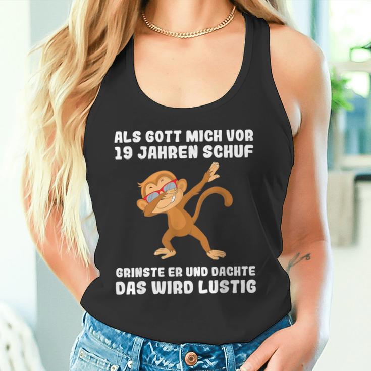 19 Jahre Als Gott Michor 19 Jahen Kref 19Th Birthday Tank Top