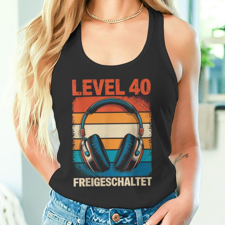 40 Geburtstag Mann Frau 40 Jahre 1984 Deko Lustig Geschenk Tank Top