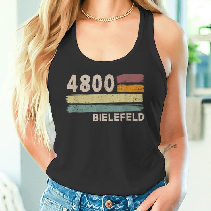 4800 Bielefeld Retro Postcodes Old Postcodeintage Tank Top