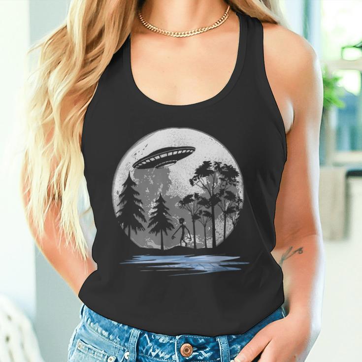 Alien Ufo Space Alien Tank Top