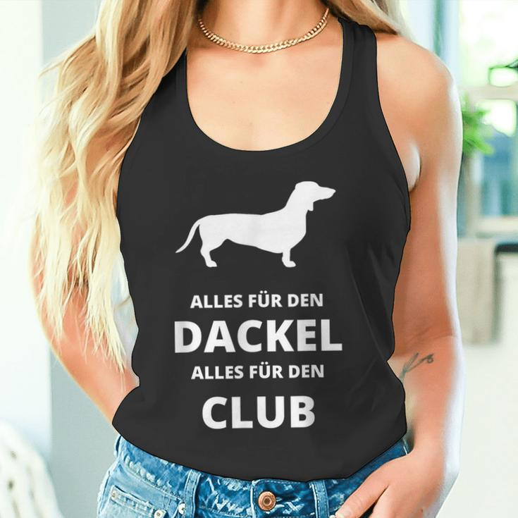 Alles Für Den Dachshund Alles Für Den Club Tank Top