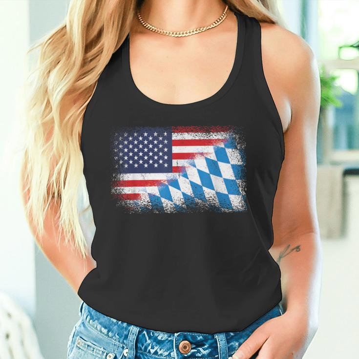 American Bavarian Flag Usa Bavaria Flag Tank Top