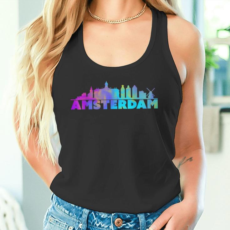 Amsterdam Skyline Netherlands Souvenir Tank Top