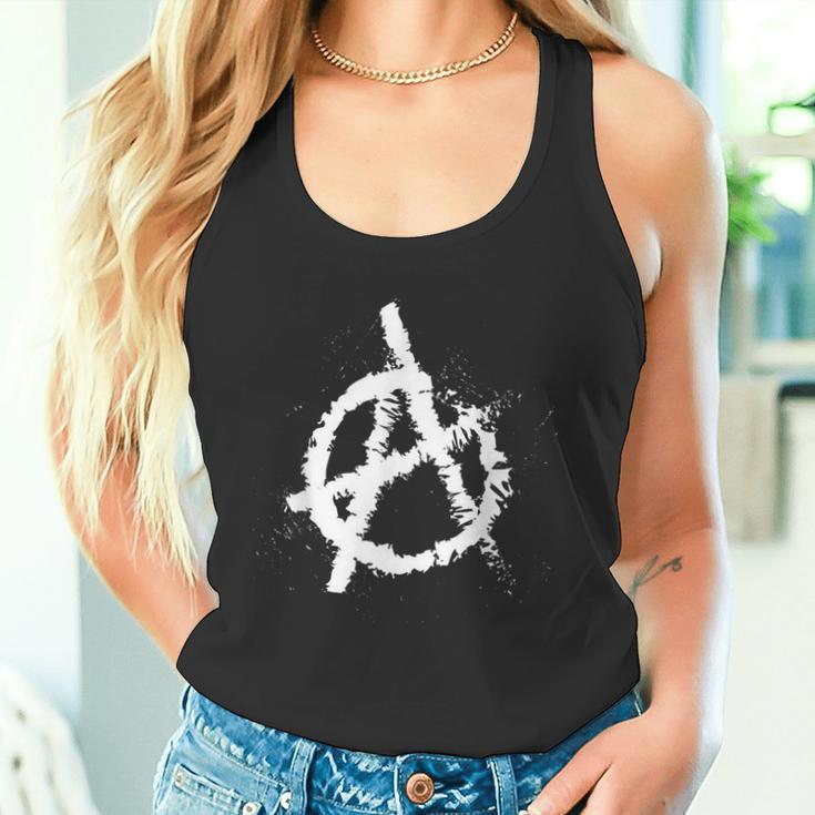 Anarchy Symbol Anarchy Punk Graffiti Punk Rock Tank Top