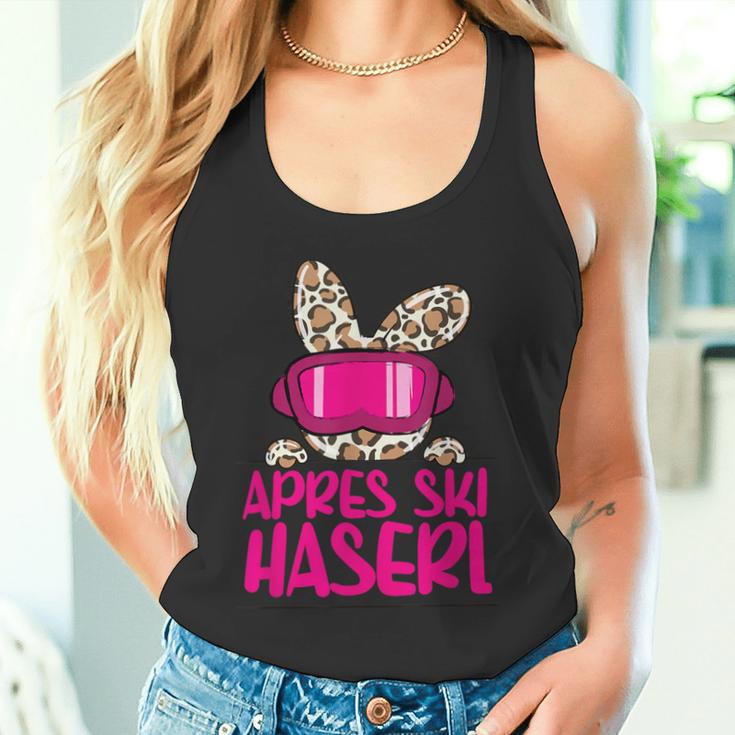 Après Ski Haserl Skier Apres Ski Party Leo Print Tank Top