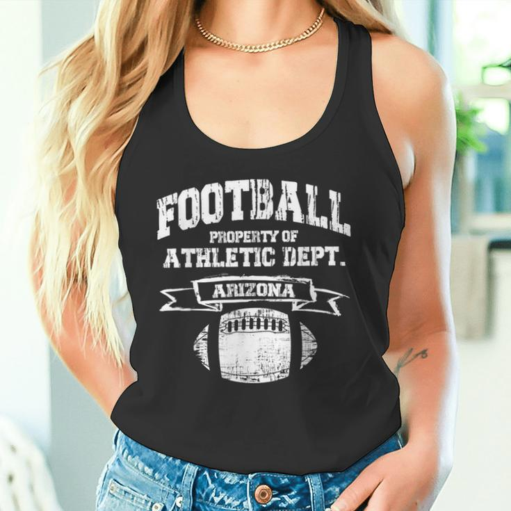 Arizona Football Property Of Athletic Dept Retro Grunge Tank Top