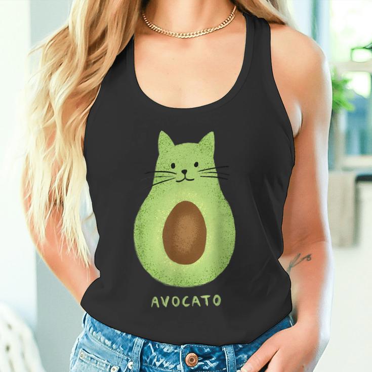 Avocato Cute Cat Avocadoegan Avogato Tank Top