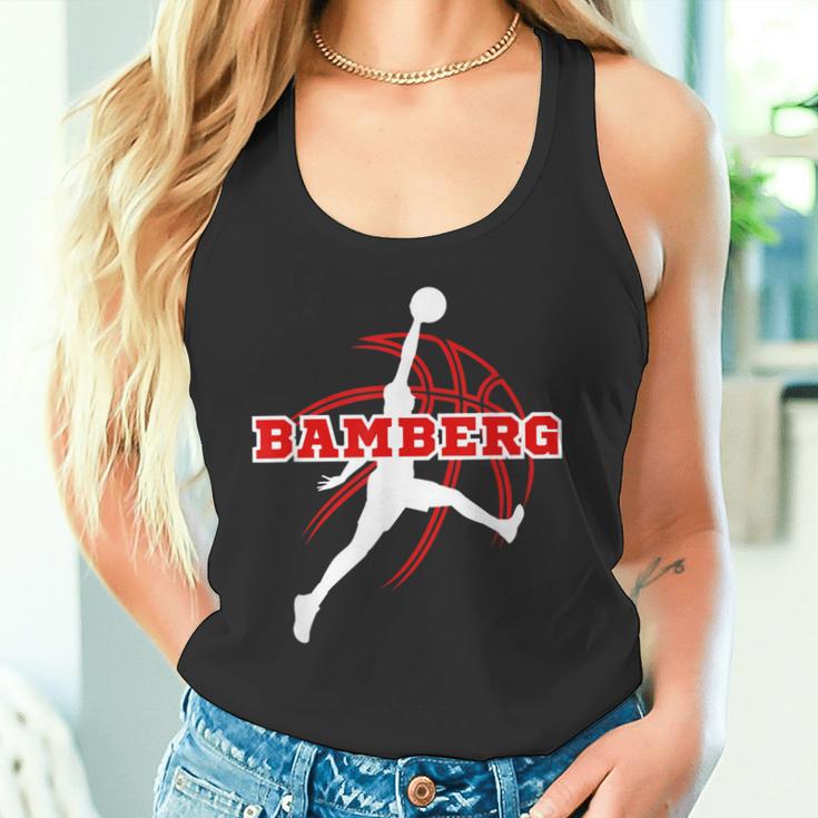 Bamberg Basketball Fan Support Franken Stadium Red Tank Top