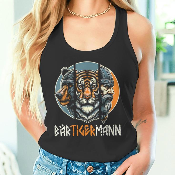 Bärtigermanniking Beard Full Beard Tiger Man Tank Top