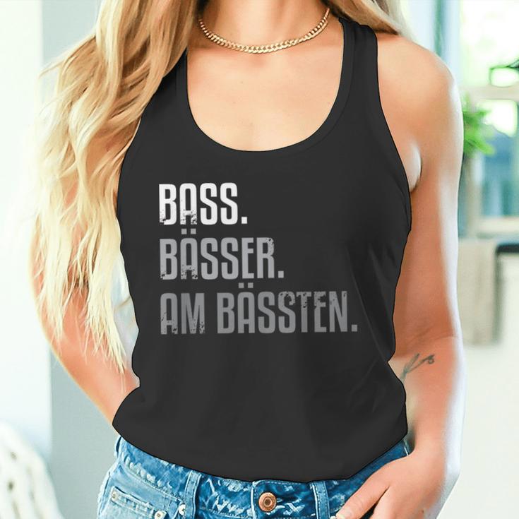 Bass For Bassisten Tank Top