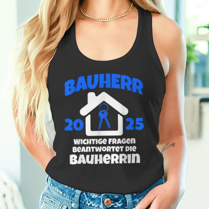 Bauherr Geschenk 2025 I Builder Construction Site Tank Top