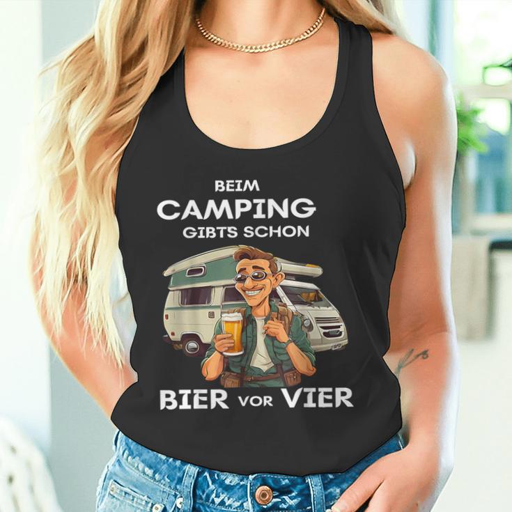 Beim Camping Gibts Schon Bierorier Tank Top