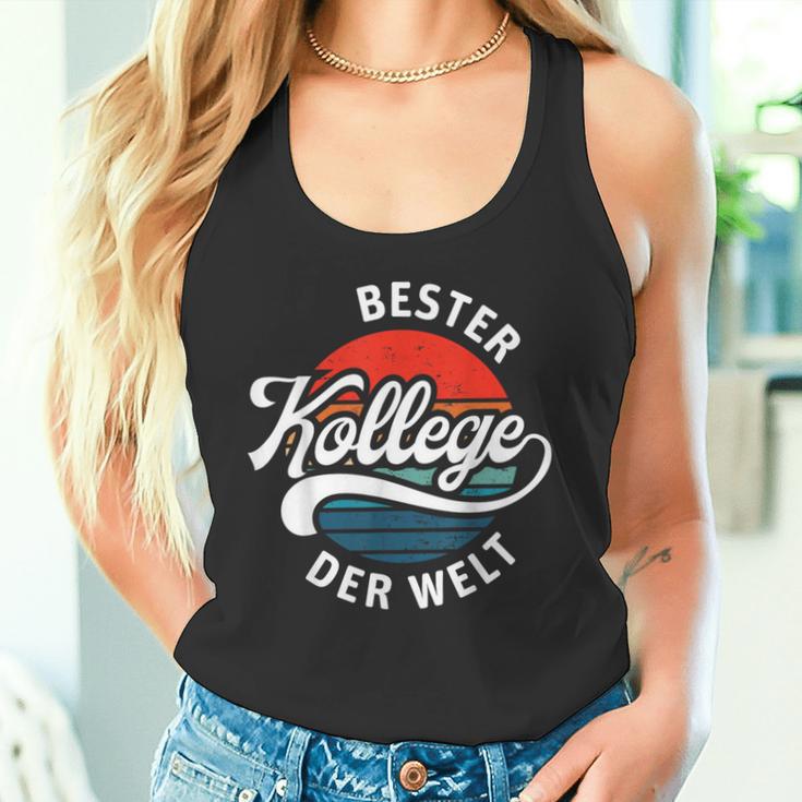 Bester Kollege Der Welt For Leaving Or Anniversary Tank Top