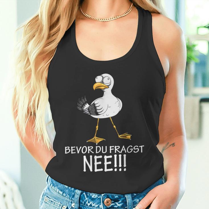 Bevor Du Fragst Nee Seagulls Kein Bock Lust Tank Top