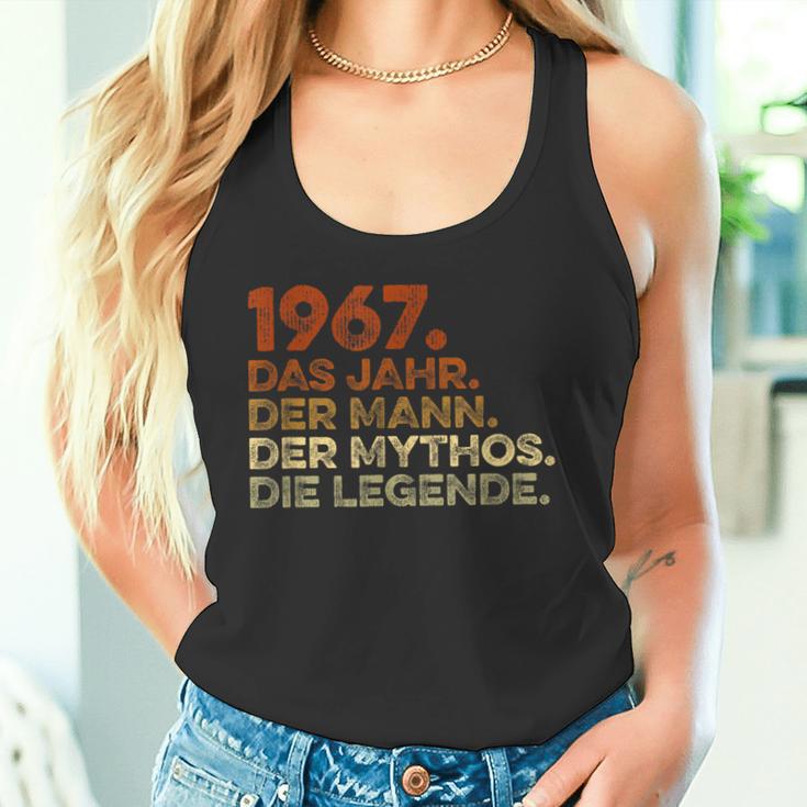 Birthday intage 1967 Man Myth Legend Tank Top