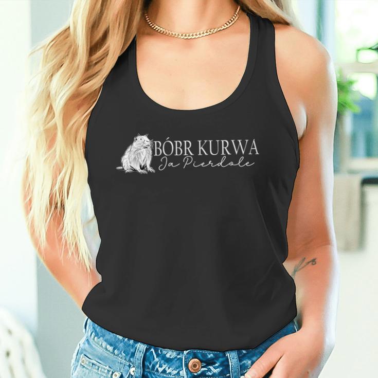 Bobr Kurwa Simpel Kurwa Biber Bober Bobr Ja Pierdole Tank Top