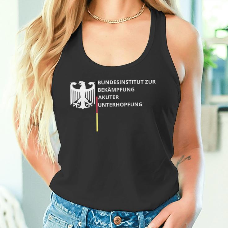 Bundesinstitut Zur Bekämpfung Akuter Unterhopfung Tank Top