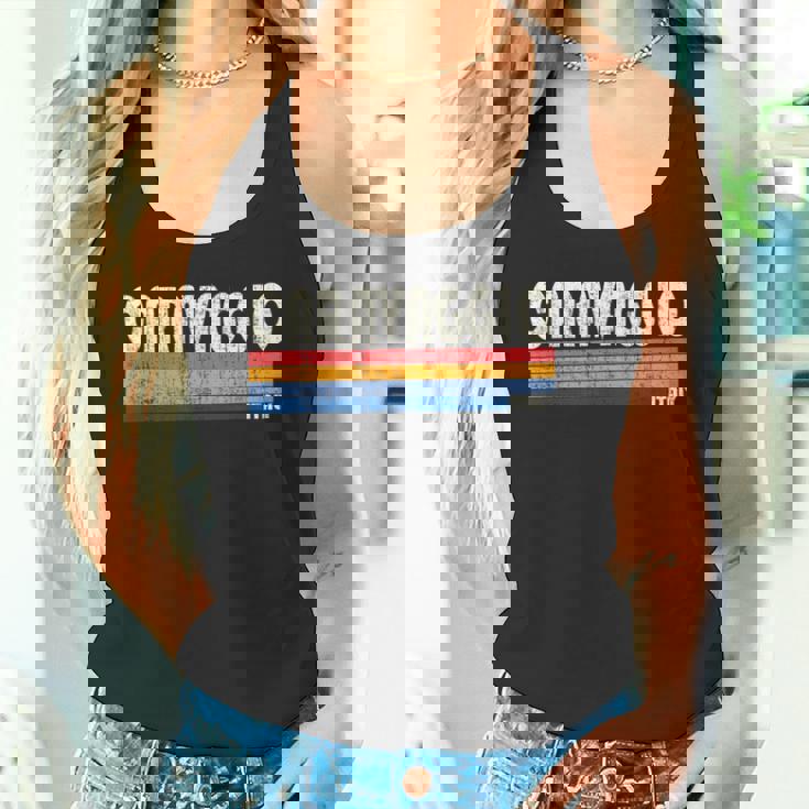 Caravaggio Italia Retro 70S 80S Style Camiseta sin mangas