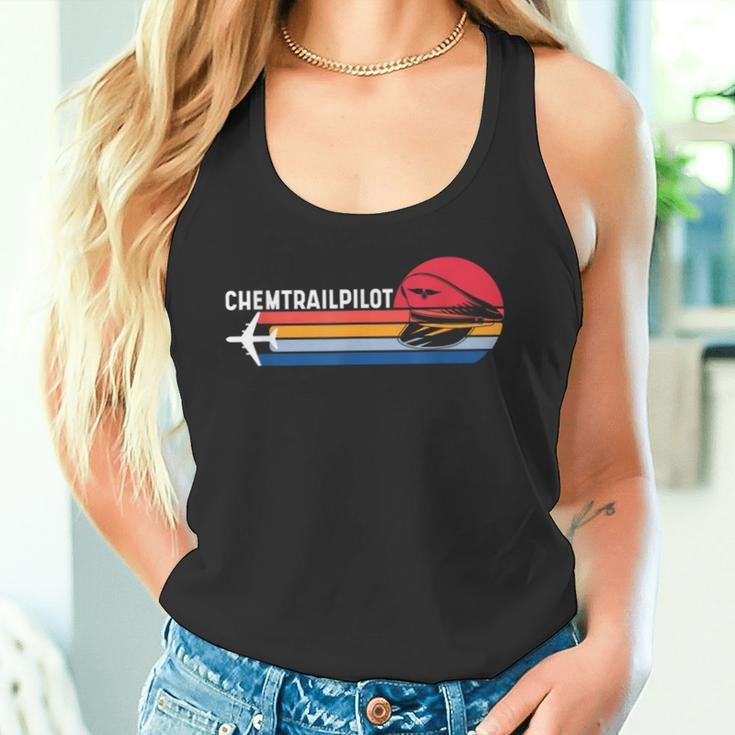 Chemtrails Uniform Chemtrailpilot Chemtrail Defense Tank Top