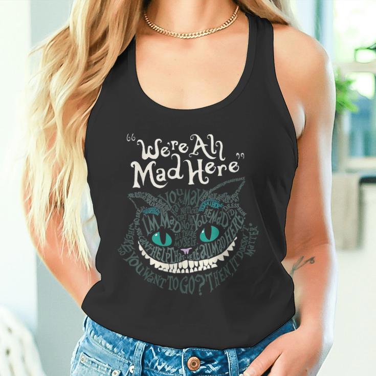 Cheshire Alice Cat Wir Sind Alleerrückt Hier Wunderland Tank Top