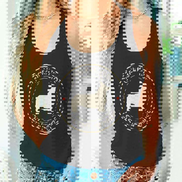 Corgi Fan Club Life Time Member Tank Top