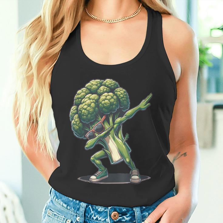 Dab Broccoli Dancing Dabbing Broccoliegetable Tank Top