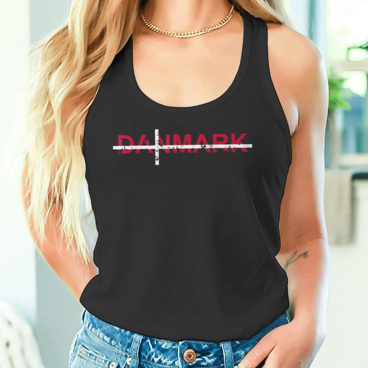 Danmark Danmark Danish Flag Denmark Travel Holiday Scandinavia Tank Top