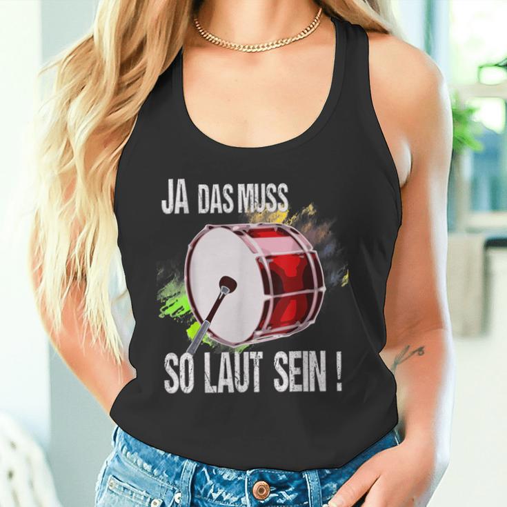 Das Muss So Laut Sein-Drummer Percussion Tank Top