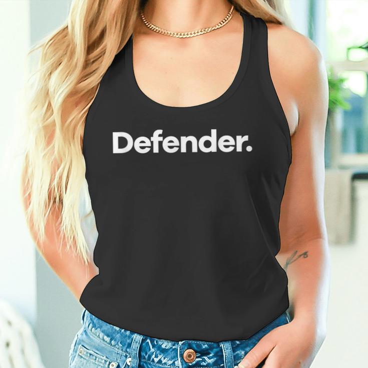 Das Sagt Defender Tank Top