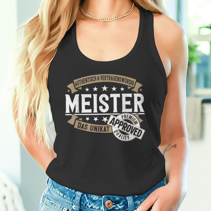 Das Unikat Meisterstück Bestanden The Unique Master S Tank Top