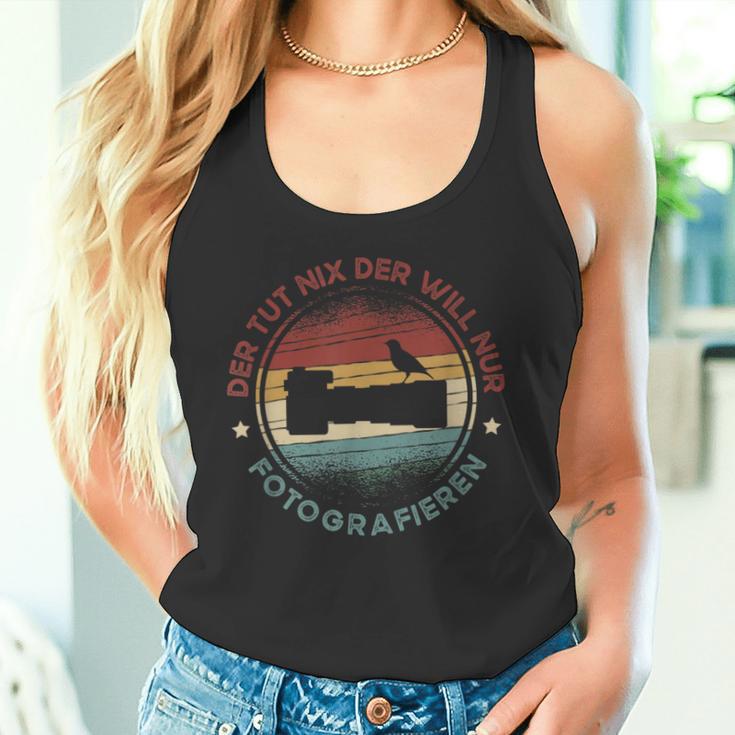 Der Tut Nix Der Will Nur Fotografieren Animal Photographerintage Tank Top