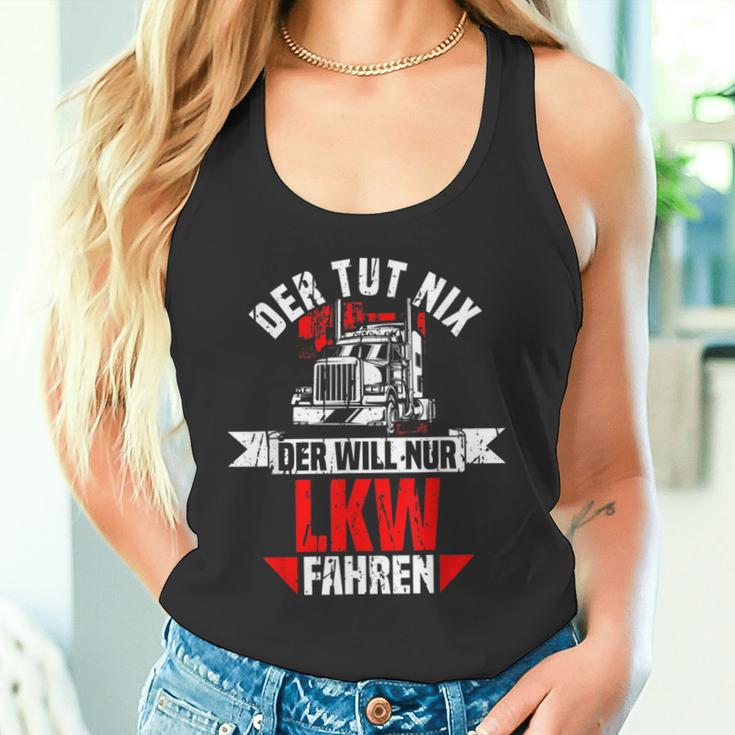 Der Tut Nix Der Willnur Lkw Fahrer Tank Top