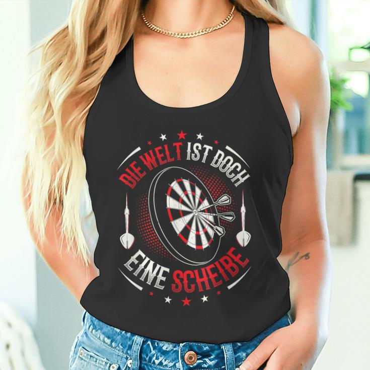 Die Welt Ist Doch Eine Disc Dart Tank Top