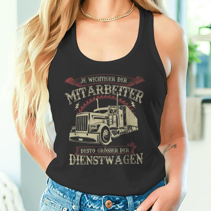 Die Wichtiger Der Mitarbeiter Die Große Der Dienwagen Tank Top