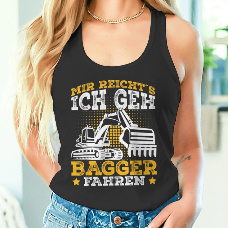 Digger Driver Sayings Excavator Idea Tank Top