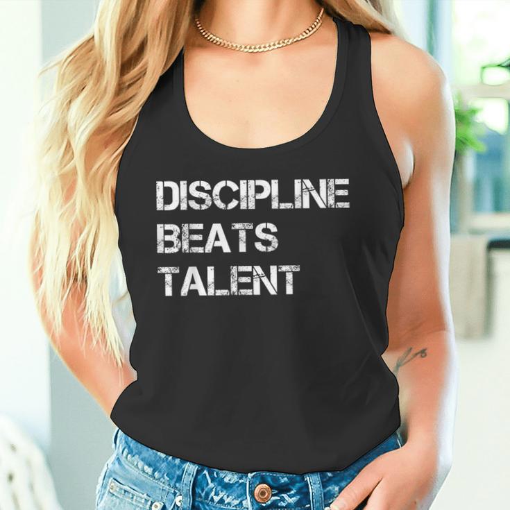 Discipline Beats Talent Tank Top