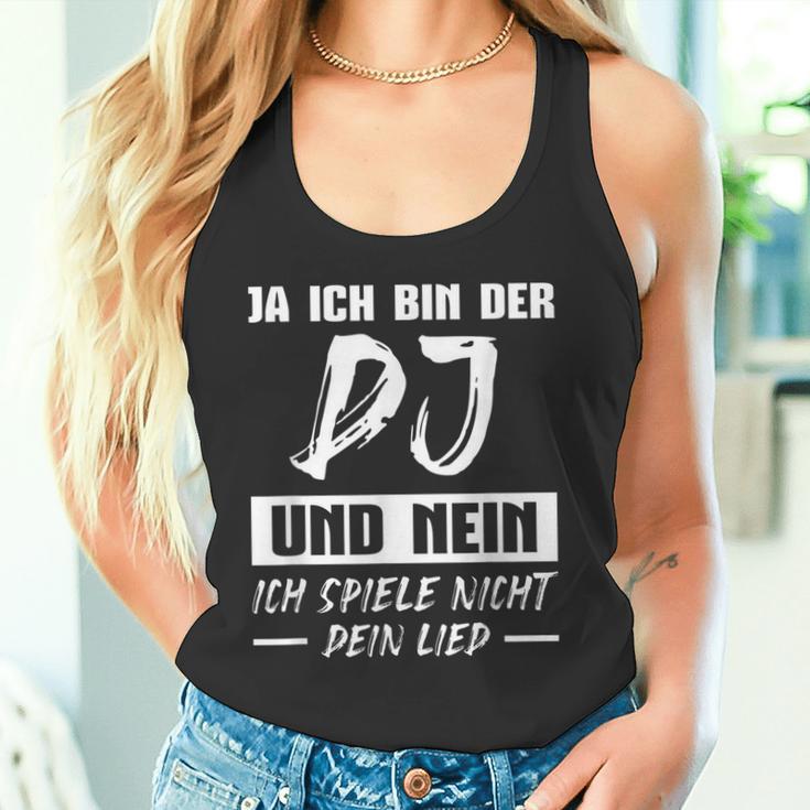 Discjockey Ich Spiel Nicht Dein Song Dj Tank Top