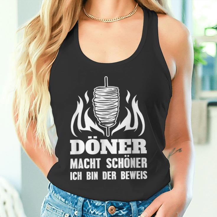 Doner Macht Schöner Ich Bin Der Beweis Kebab Snack Tank Top