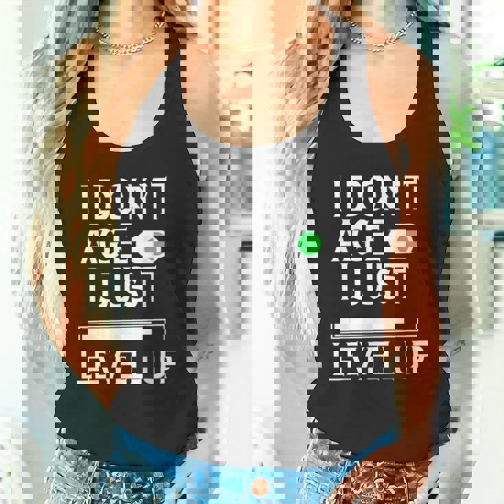 I Dont Age I Just Level Upideo Game Canotta
