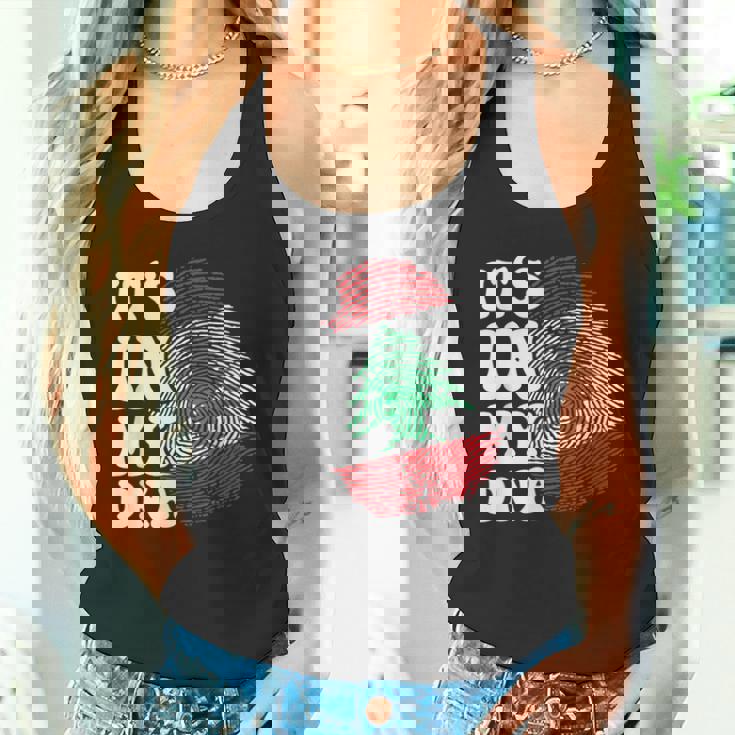 C'est Dans Mon Empreinte Digitale D'adn | Vecteur Premium