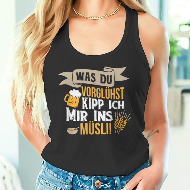 Was Duorühst Kipp Ich Mir Ins Müsli Was Duorglost Kipp Ich Mir Ins S Tank Top