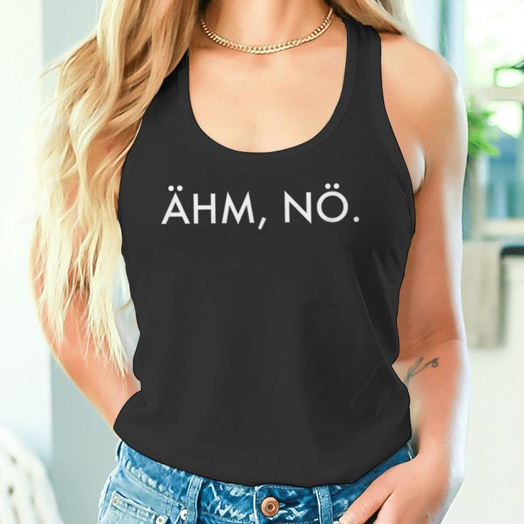 Ehm Nö Tank Top