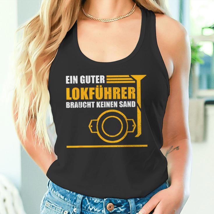 Ein Guter Lokführer Braucht Keine Sand Tank Top