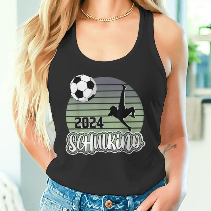 Einschulung Schulkind 2024 School Cone Boy Football Tank Top