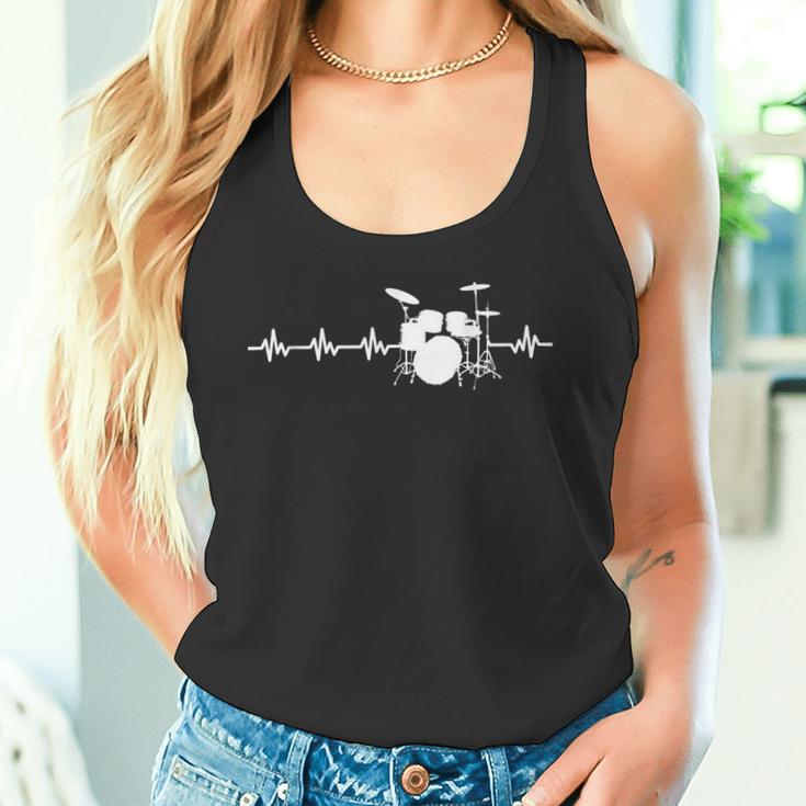 Ekg Drum Kit For Drummers And Drummer Tank Top