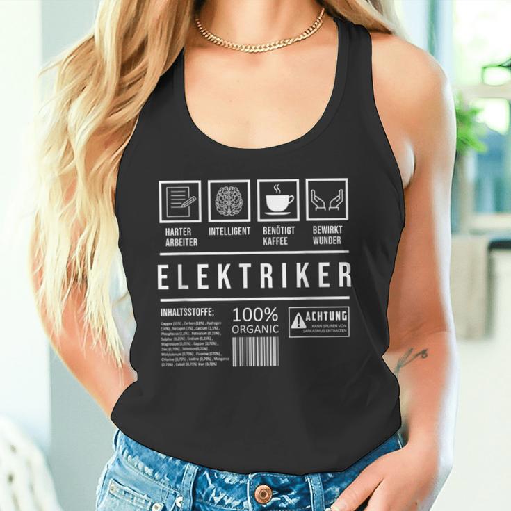 Electricians Saying Electronics Electrics Tank Top