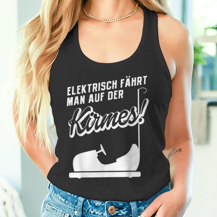 Elektrisch Fahrt Man Auf Der Kirmes Electric Car Tank Top