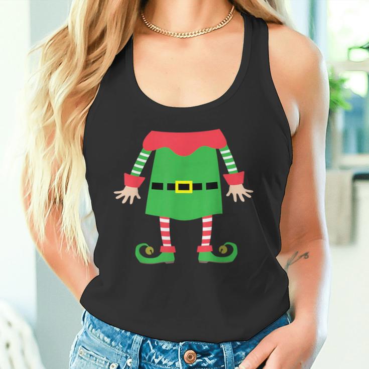 Elf Kostüm Wichtel Weihnachtself Lustige Weihnachten Tank Top