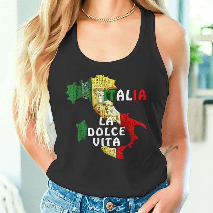 Entdecke Italien Liebe Für Essen Kultur Geschichte Italien Tank Top