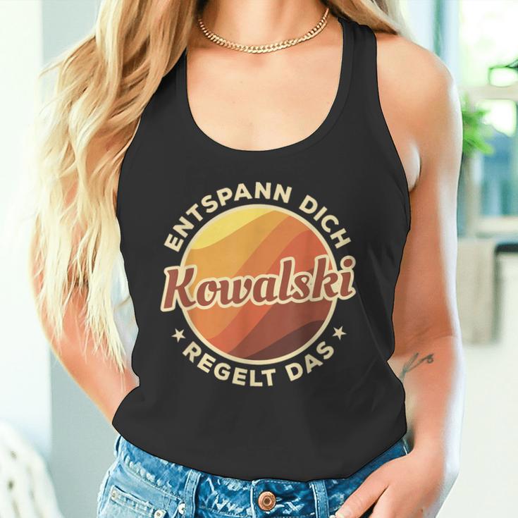 Entspann Dich Kowalski Regelt Das Tank Top